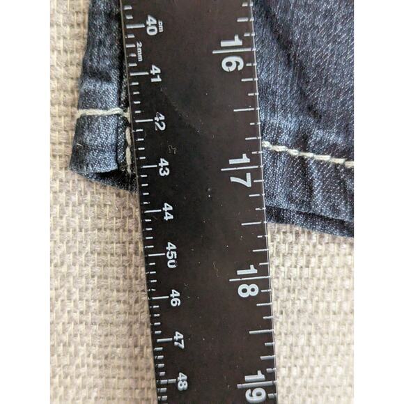 Lee Slender Secret Blue Jean Capri 16 Petite Lower On The Waist -0625D154 - Picture 6 of 8